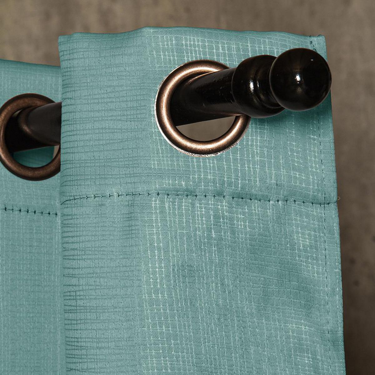 MASEL - Set de Cortinas Tela 225x140 cm Embosed