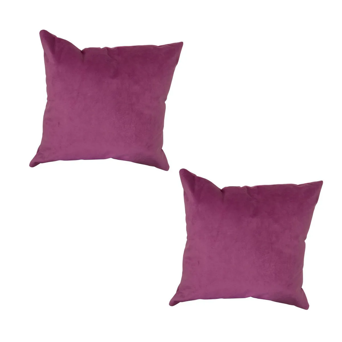 MASEL - Set de 2 Cojines Felpa New Velvet 40x40 cm