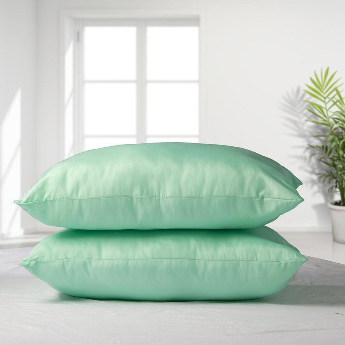 MASEL - Set 2 Almohadas 50x70 cm Eco