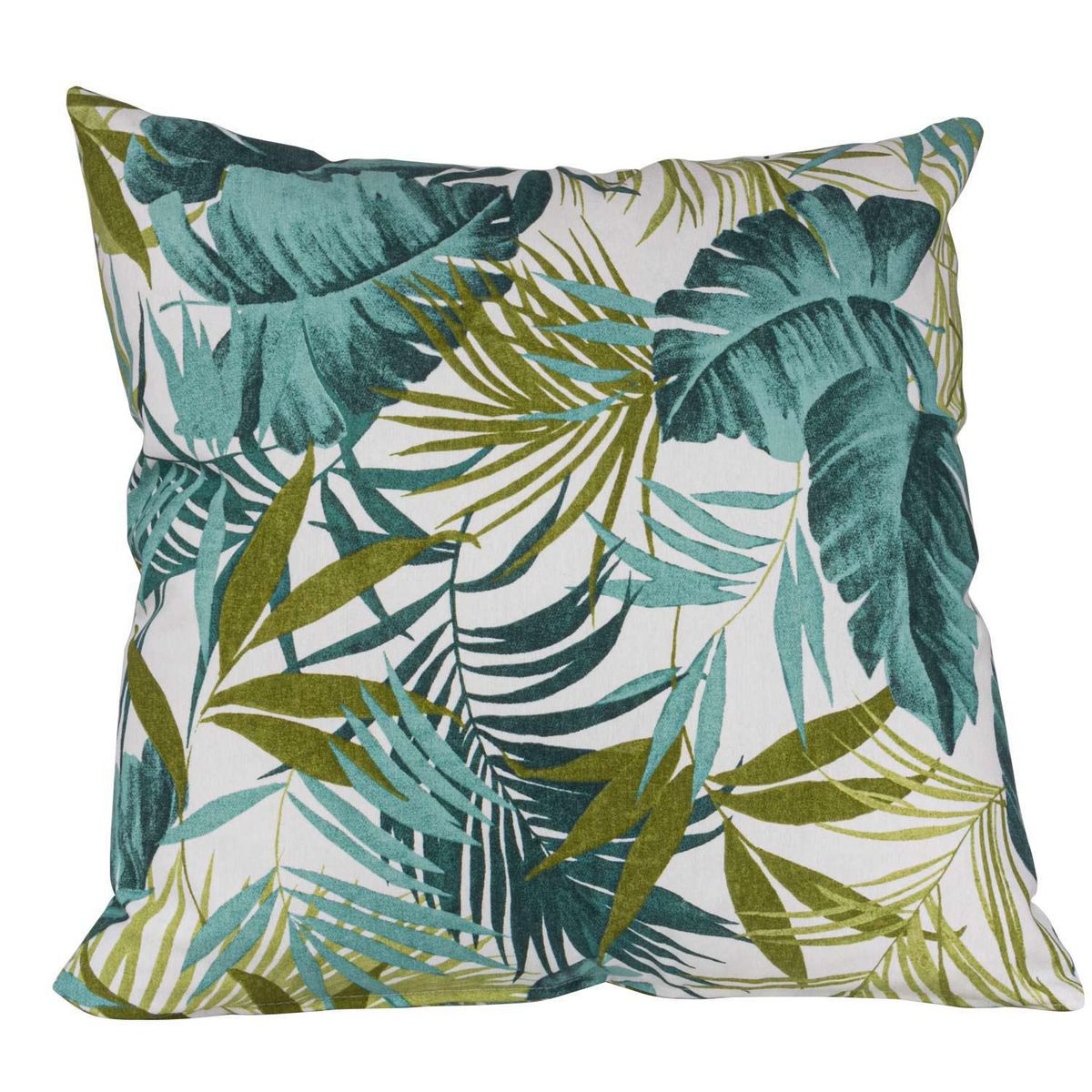 MASEL - Set de cojines Española estampada Verde 50x50 cm