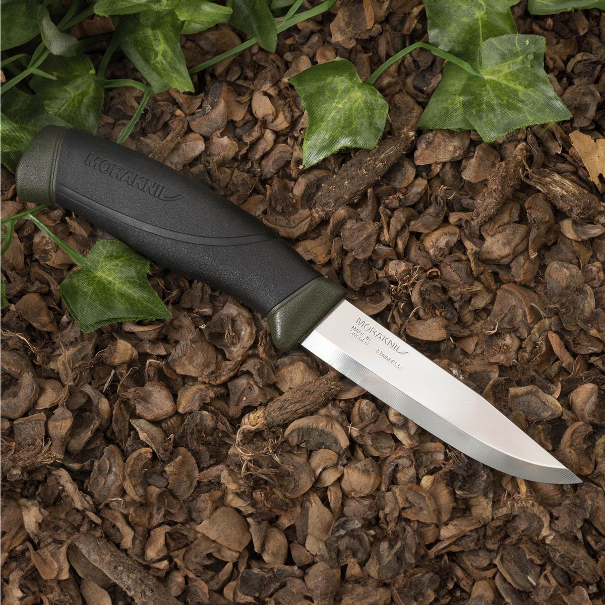 GENERICO - Cuchillo outdoor sports color military green