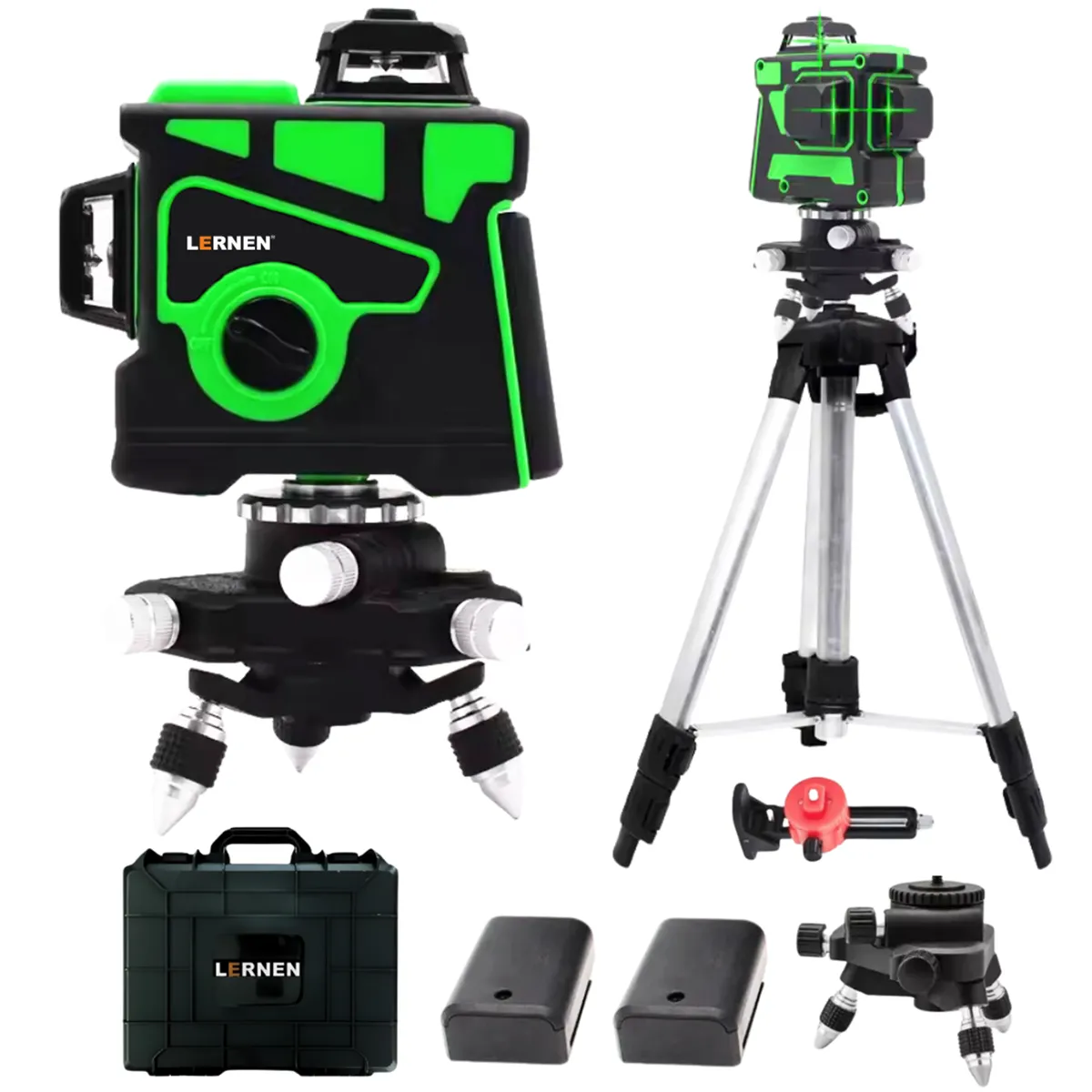 LERNEN - Nivel Láser Profesional 12 líneas/Maletín 