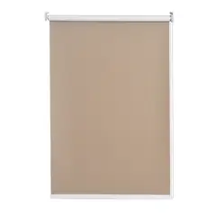 AURA - Cortina Roller Black Out Poliéster Tabaco