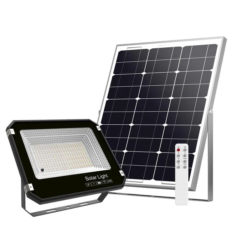 HALUX - Reflector Solar + Panel 12 W IP 65 1200 lm Luz Cálida o fría