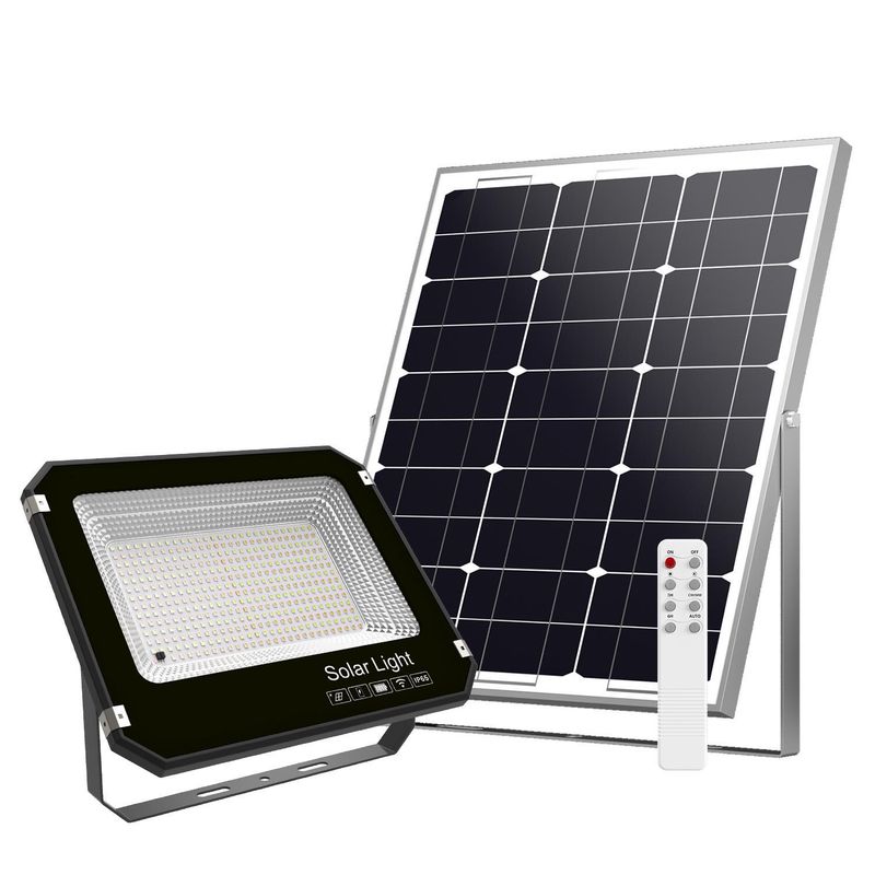 HALUX - Reflector Solar + Panel 20 W IP 65 1800 lm Luz Cálida o fría