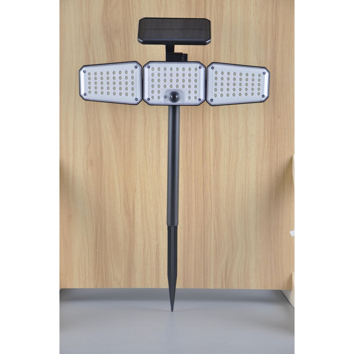 HALUX - Reflector Estaca 120 Led con Sensor 1.5 W IP 65 1000 lm Luz Fría