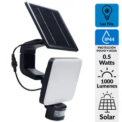 HALUX - Reflector Solar con Sensor 0.5 W IP44 1000 lm Luz Fría