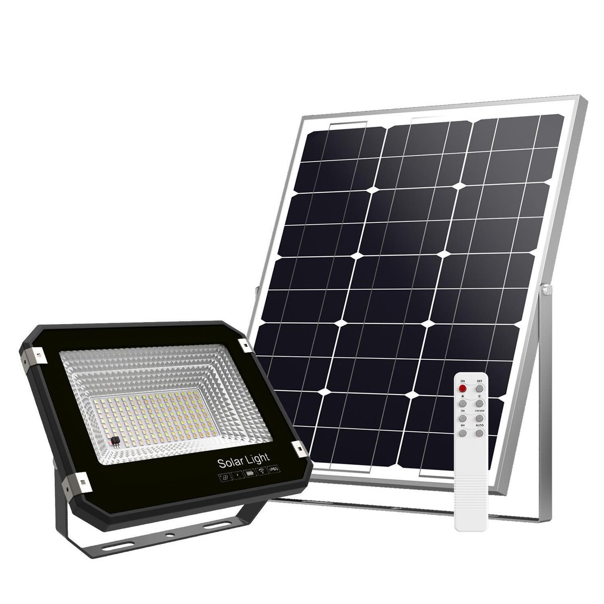 HALUX - Reflector Solar + Panel 6 W IP 65 600 lm Luz Neutro
