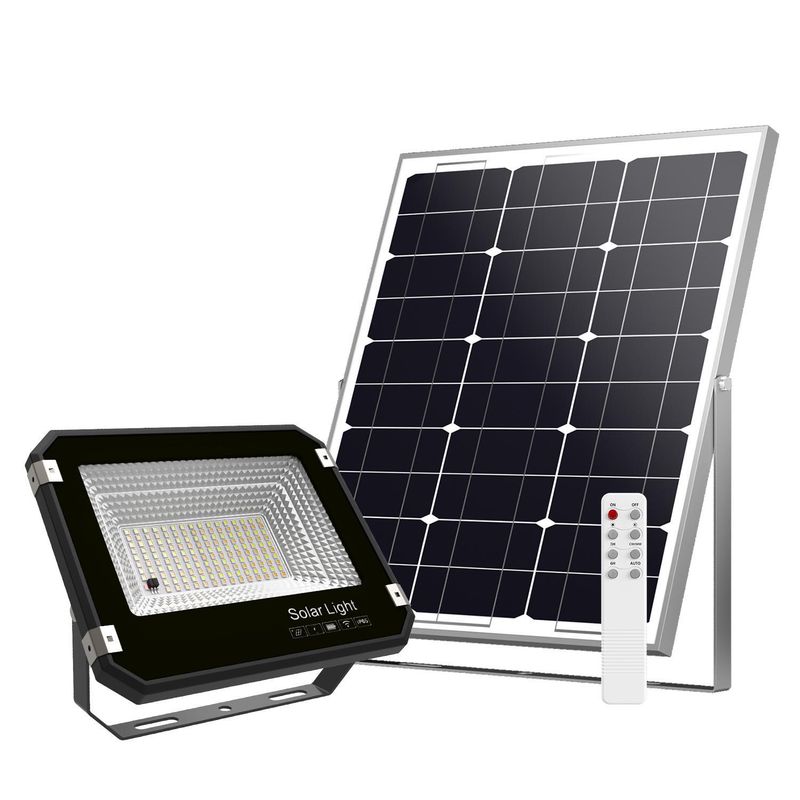 HALUX - Reflector Solar + Panel 6 W IP 65 600 lm Luz Cálida o fría