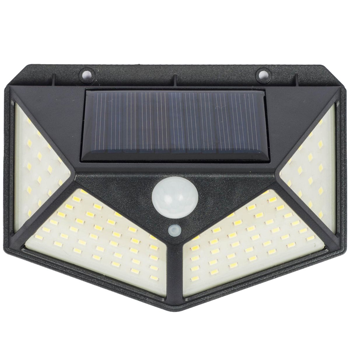 HALUX - Reflector Solar 100 Led con Sensor 0.5 W IP 44 250 lm Luz Fría