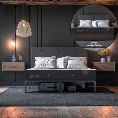 Imagen 2 del producto Cama Iron Smart Premium 2 Pz + Faldon