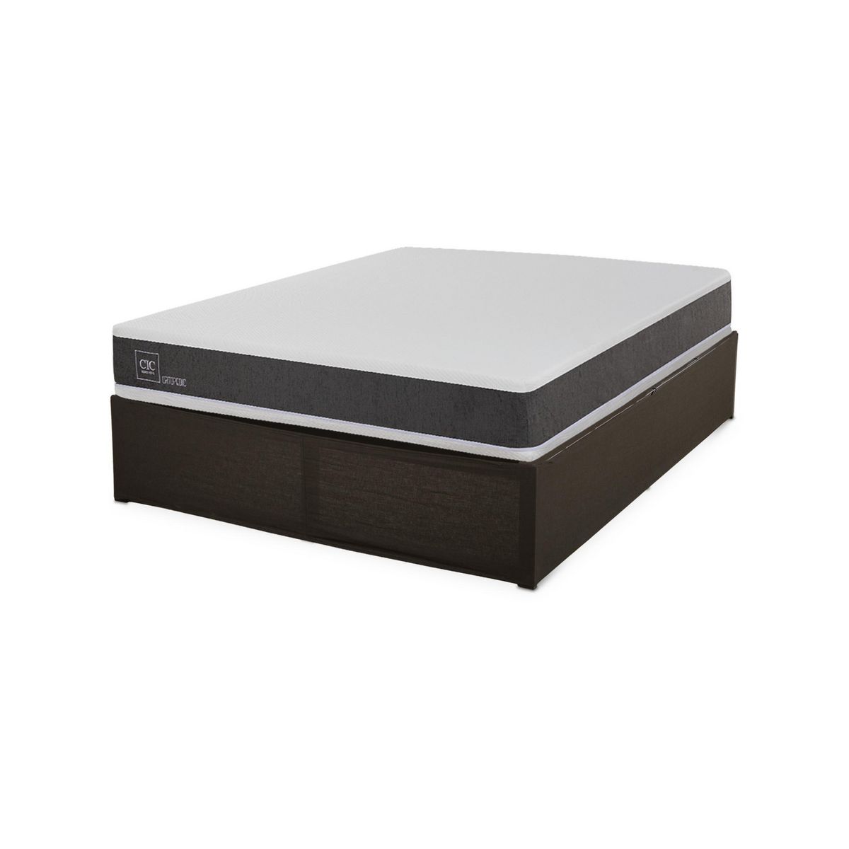 CIC - Cama Iron Smart Ortopedic 2 p + faldon