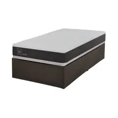 CIC - Cama Iron Smart Ortopedic 1,5 pz + faldon