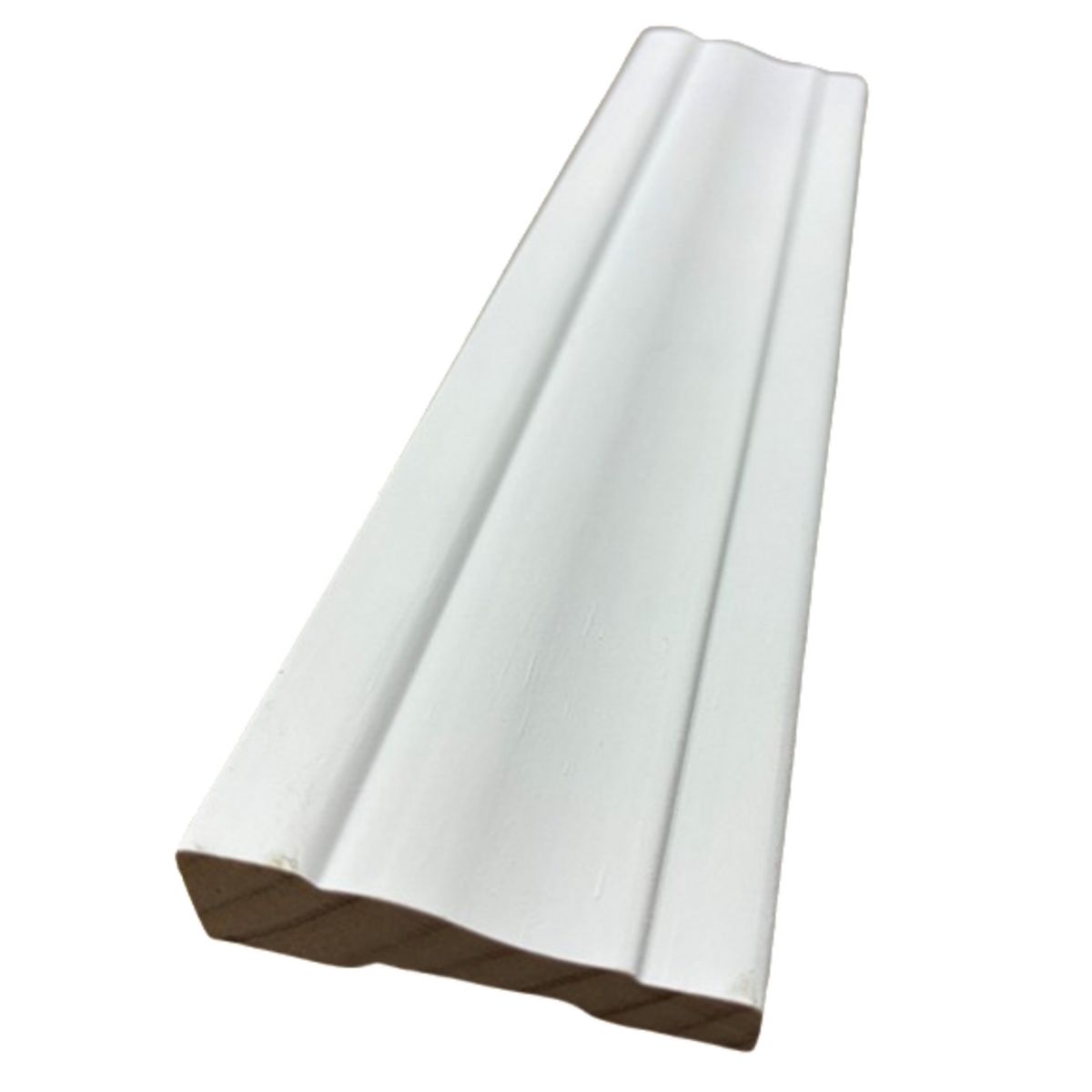 TIMBERMAC - Moldura Pilastra Pino Finger Blanco 16.6 mm 5.63x300 cm