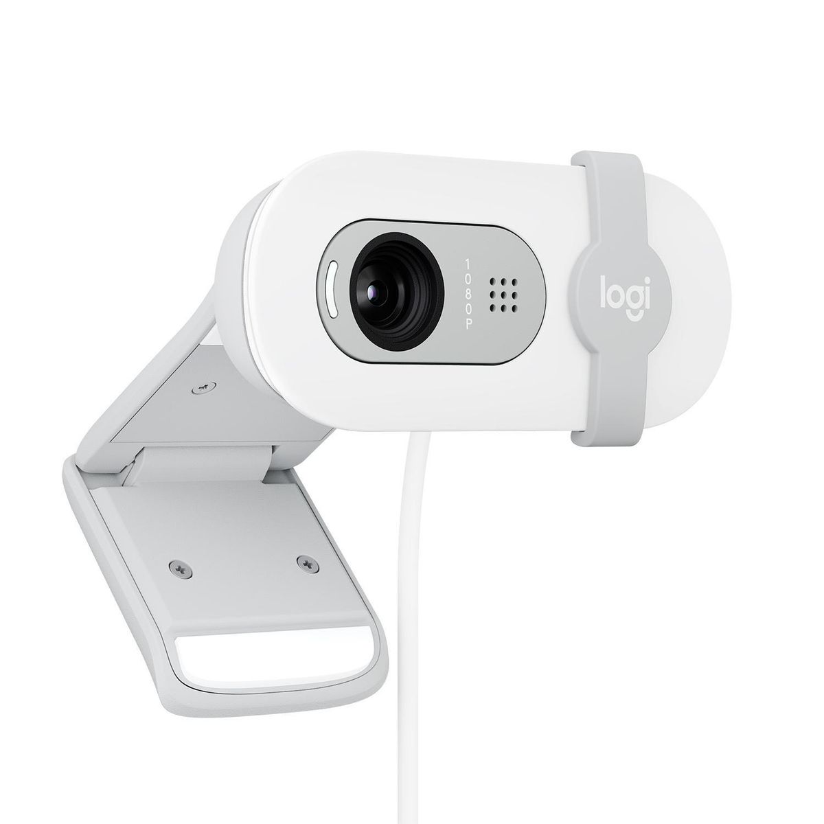LOGITECH - Cámara web Full HD Brio 100 blanca