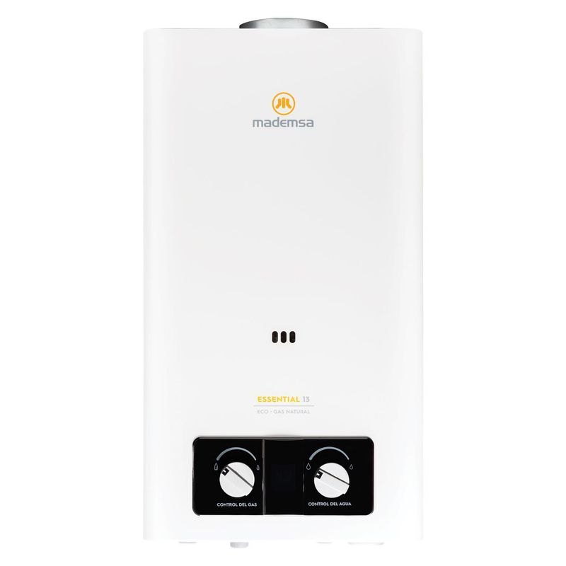 MADEMSA - Calefont Gas Natural 13 Litros Tiro Natural Ionizado