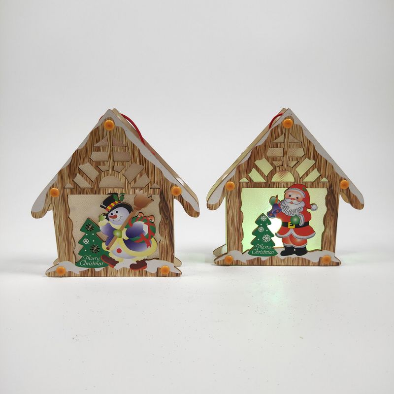 PRONOBEL - Adorno casa navidad madera