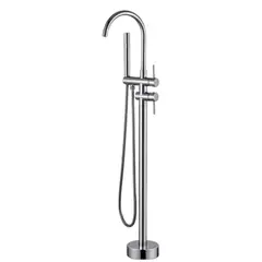 TEBISA - Monomando Pedestal de Tina Isla con Mango Ducha