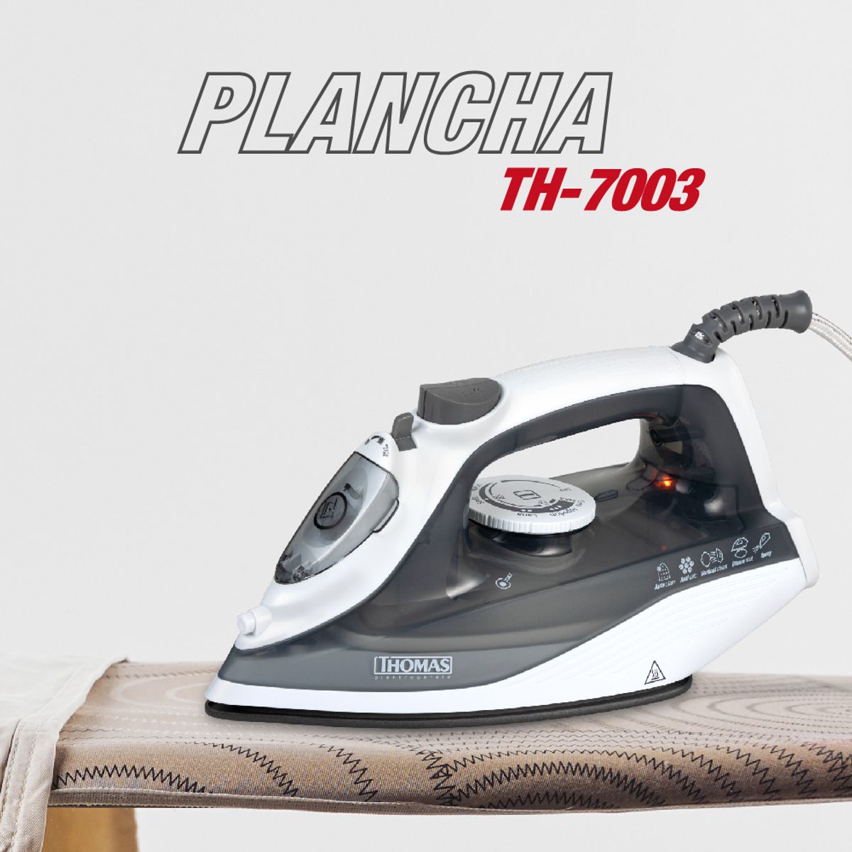THOMAS - Plancha de vapor TH-7003