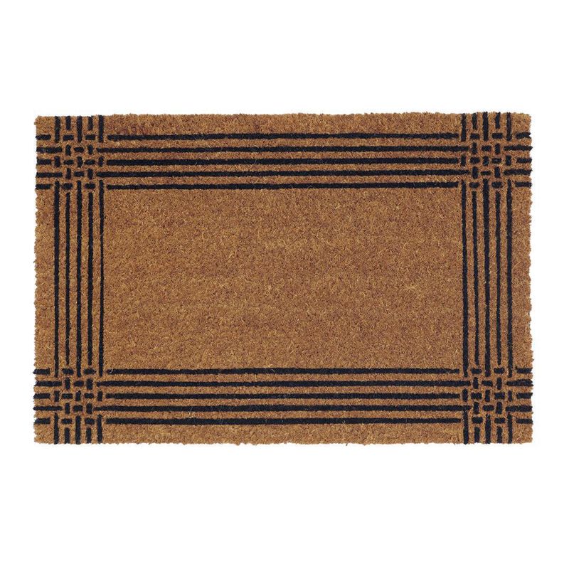 IDETEX - Limpiapiés Border 40x60 cm Coco Café