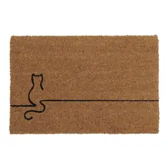 IDETEX - Limpiapies Katze 40x60 cm Coco Café