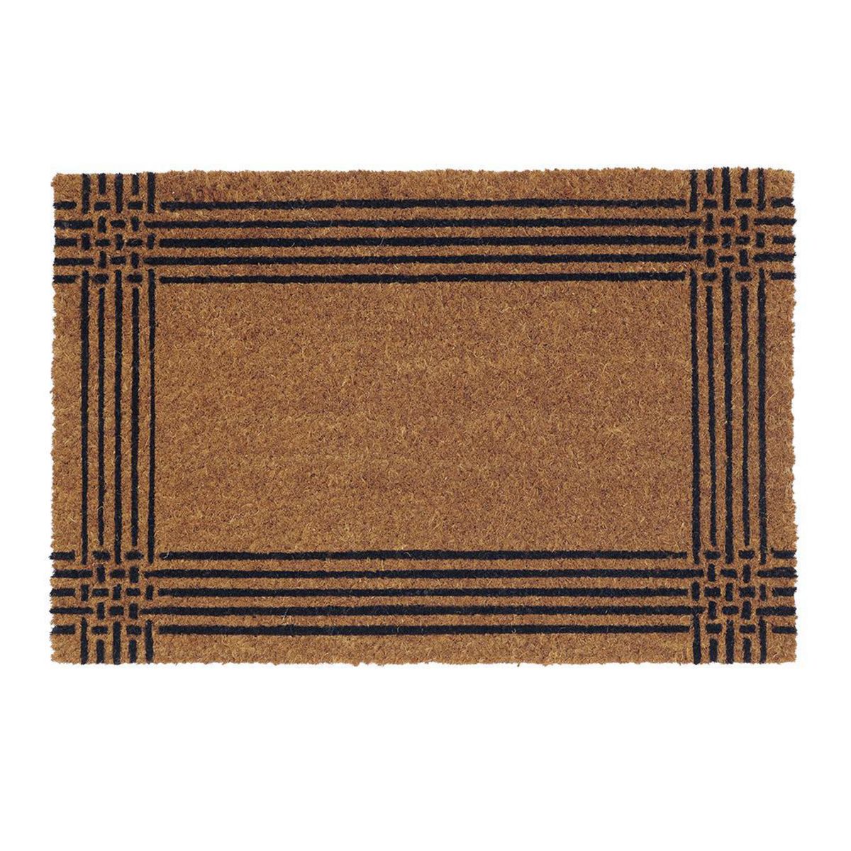 IDETEX - Limpiapiés Border 60x120 cm Coco Café