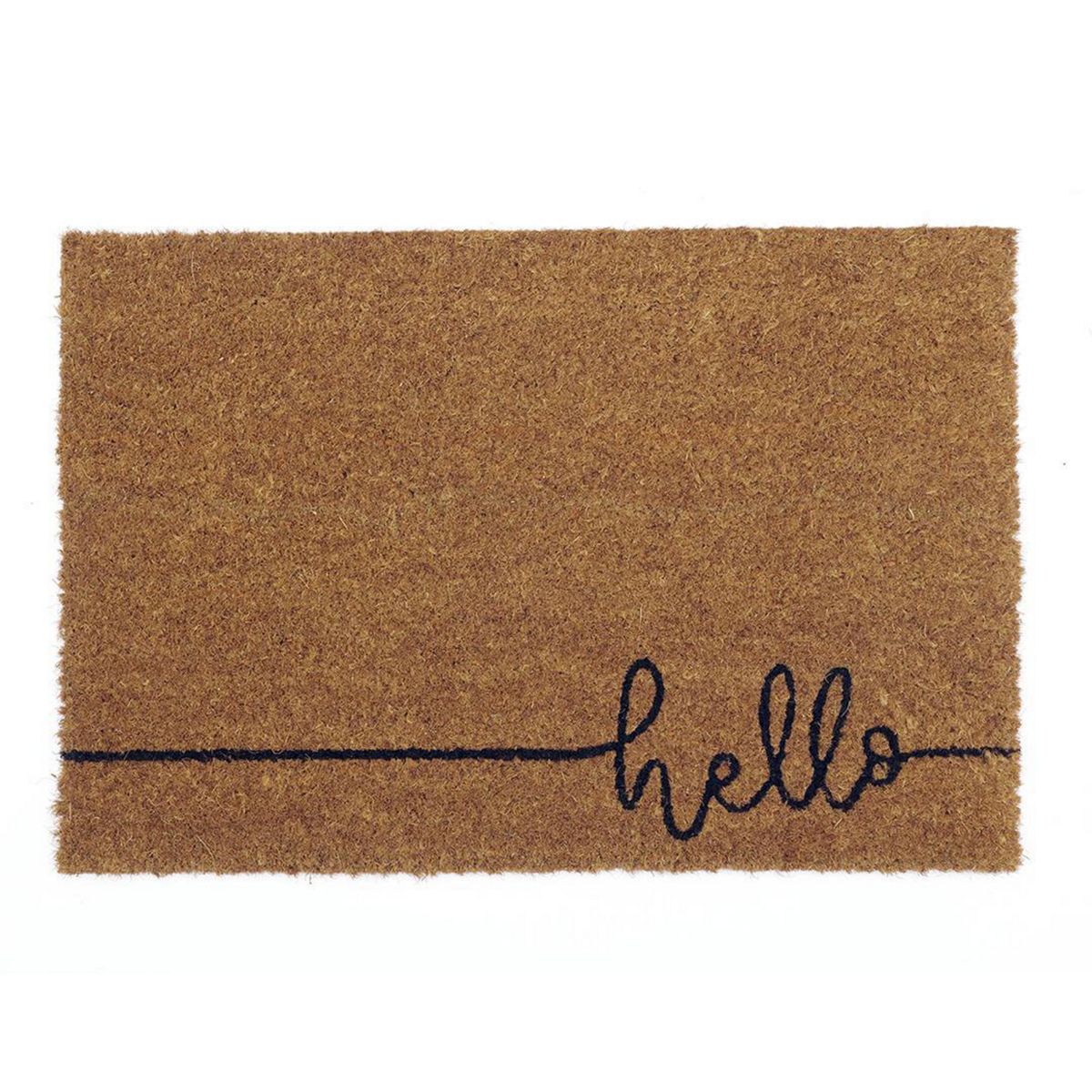 IDETEX - Limpiapiés Hello 45x75 cm Coco Café