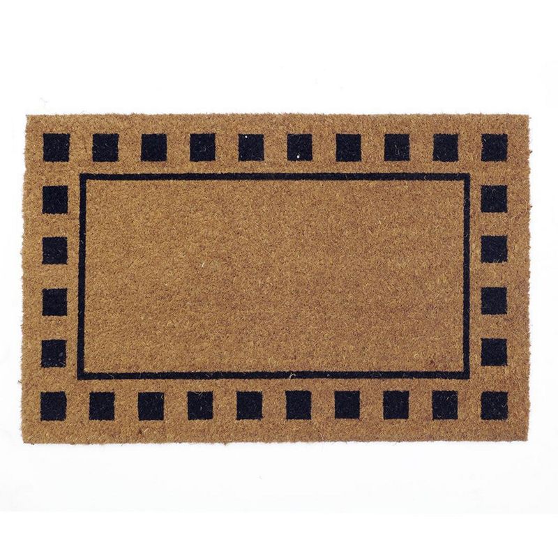 IDETEX - Limpiapiés Squares 45x75 cm Coco Café