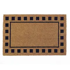 IDETEX - Limpiapiés Squares 45x75 cm Café