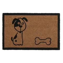 IDETEX - Limpiapiés Fuka 45x75 cm Coco Café