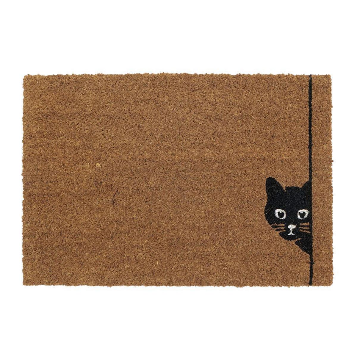 IDETEX - Limpiapiés Maka 45x75 cm Coco Café