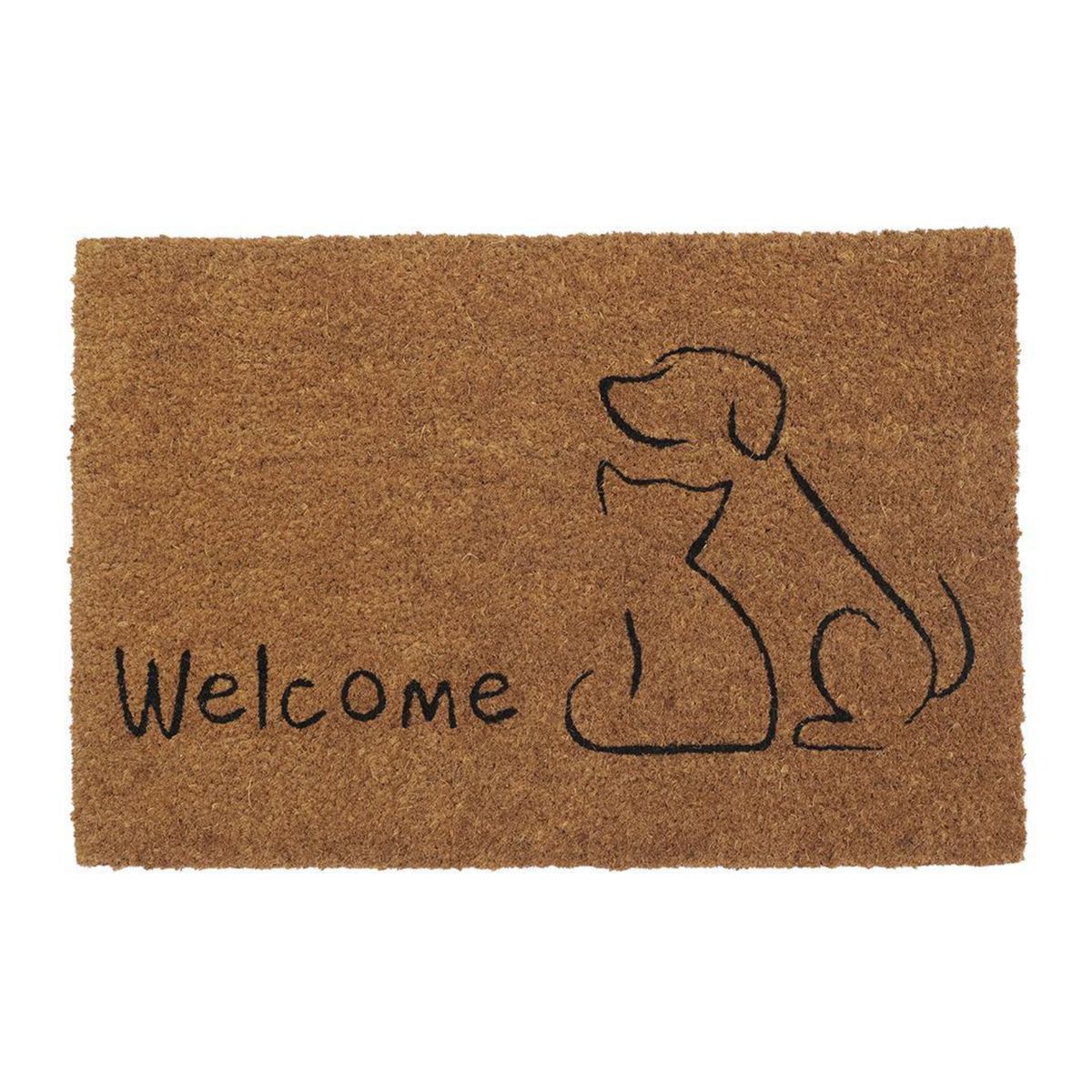 IDETEX - Limpiapiés Pets 45x75 cm Coco Café