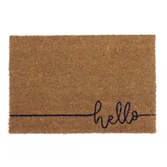 IDETEX - Limpiapies Hello 40x60 cm Coco Café