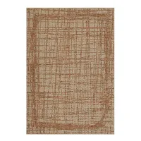 Alfombra Creta 240x330 cm Polipropileno Café