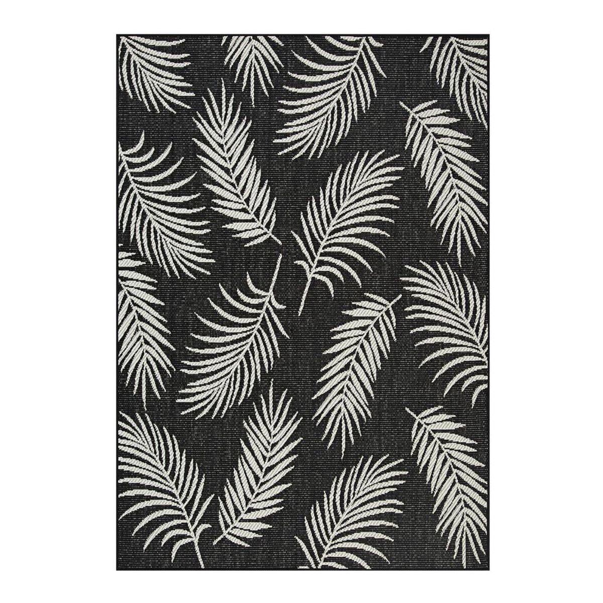 IDETEX - Alfombra Ibiza 160x230 cm Polipropileno Negro