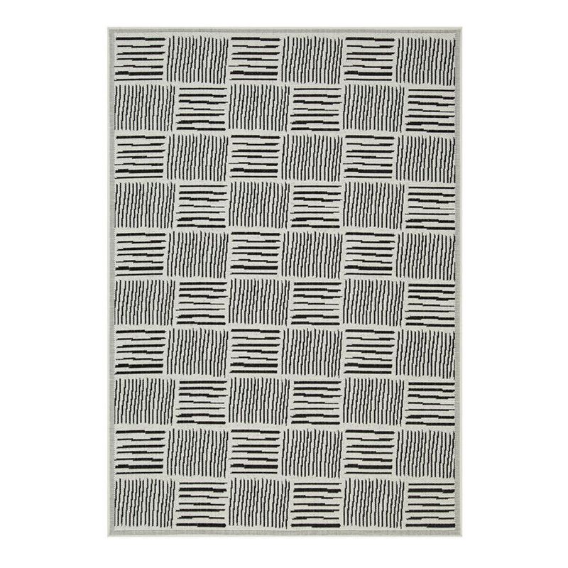 IDETEX - Alfombra Ibiza 160x230 cm Polipropileno Gris