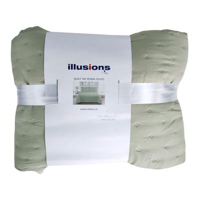 Imagen 2 del producto Quilt 2 plazas Roma Olivo