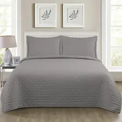 ILLUSIONS - Quilt King Roma Gris