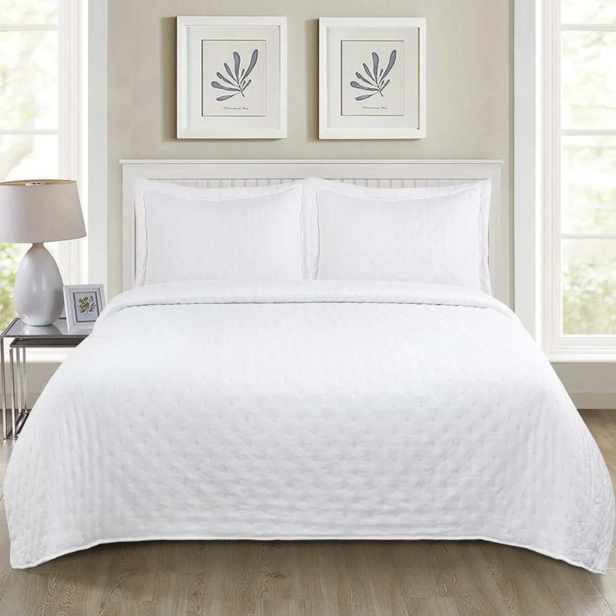 ILLUSIONS - Quilt King Roma Blanco 