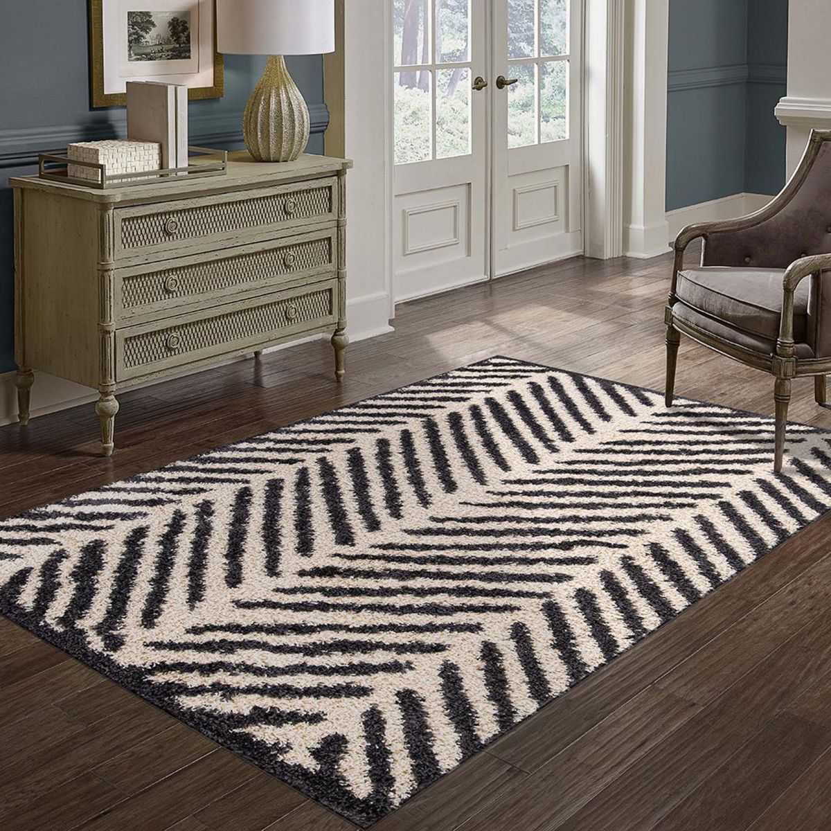 IDETEX - Alfombra Guiza 150x200 cm Polipropileno Multicolor