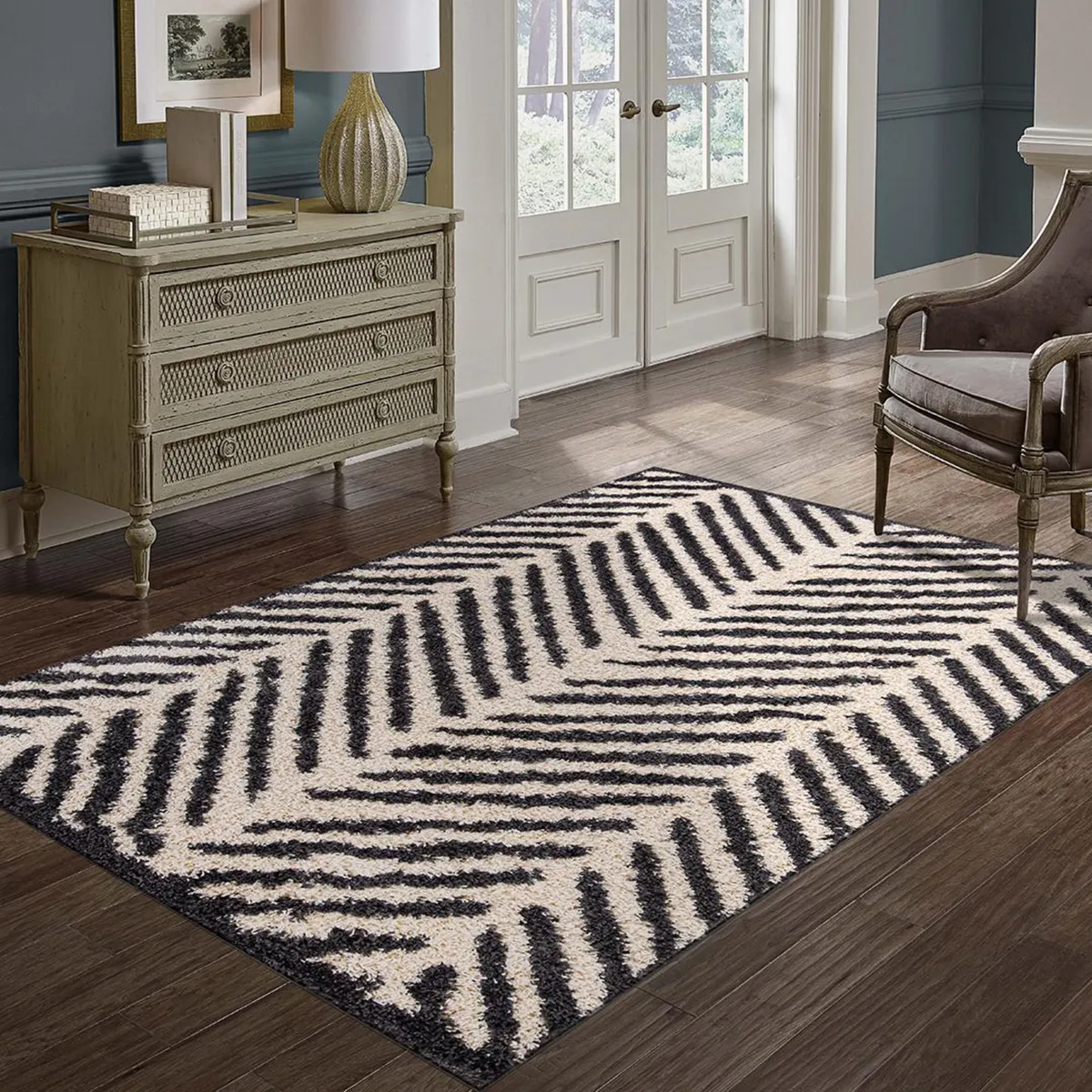 IDETEX - Alfombra Guiza 170x230 cm Polipropileno Multicolor