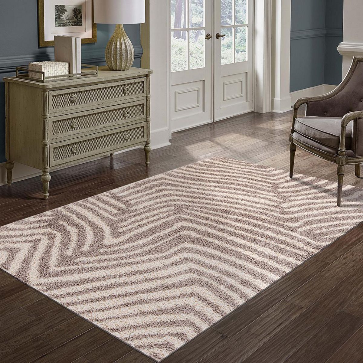 IDETEX - Alfombra Guiza 170x230 cm Polipropileno Beige