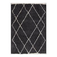 Alfombra Guiza 170x230 cm Polipropileno Marengo