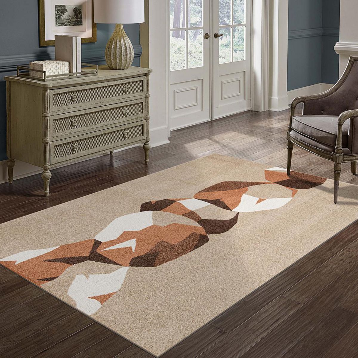 IDETEX - Alfombra Vleut 160x235 cm Polipropileno Beige