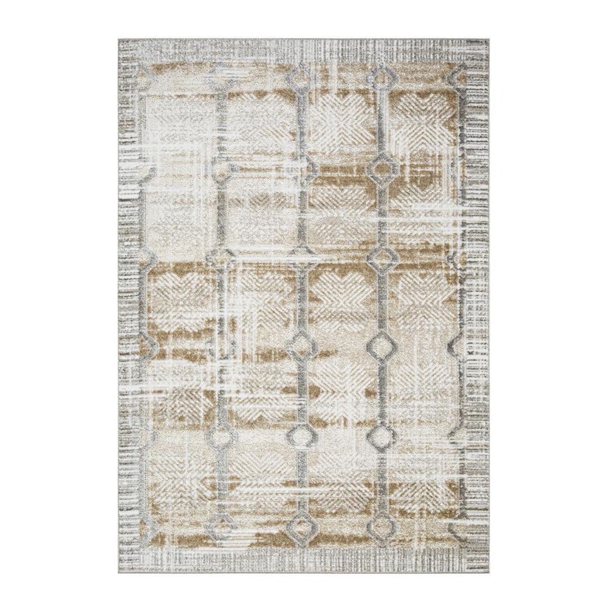 IDETEX - Alfombra Grande Wind 200x280 cm Poliéster Gris