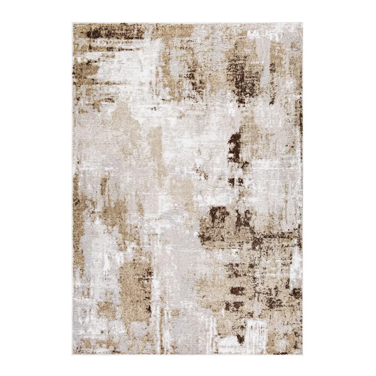 IDETEX - Alfombra Grande Wind 200x280 cm Poliéster Café