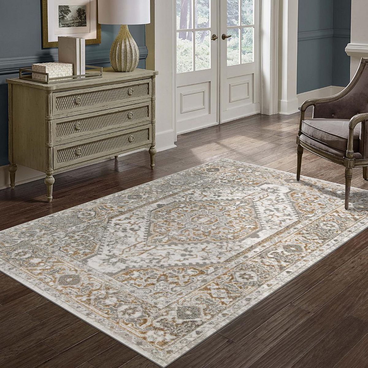 IDETEX - Alfombra Grande Wind 200x280 cm Poliéster Multicolor