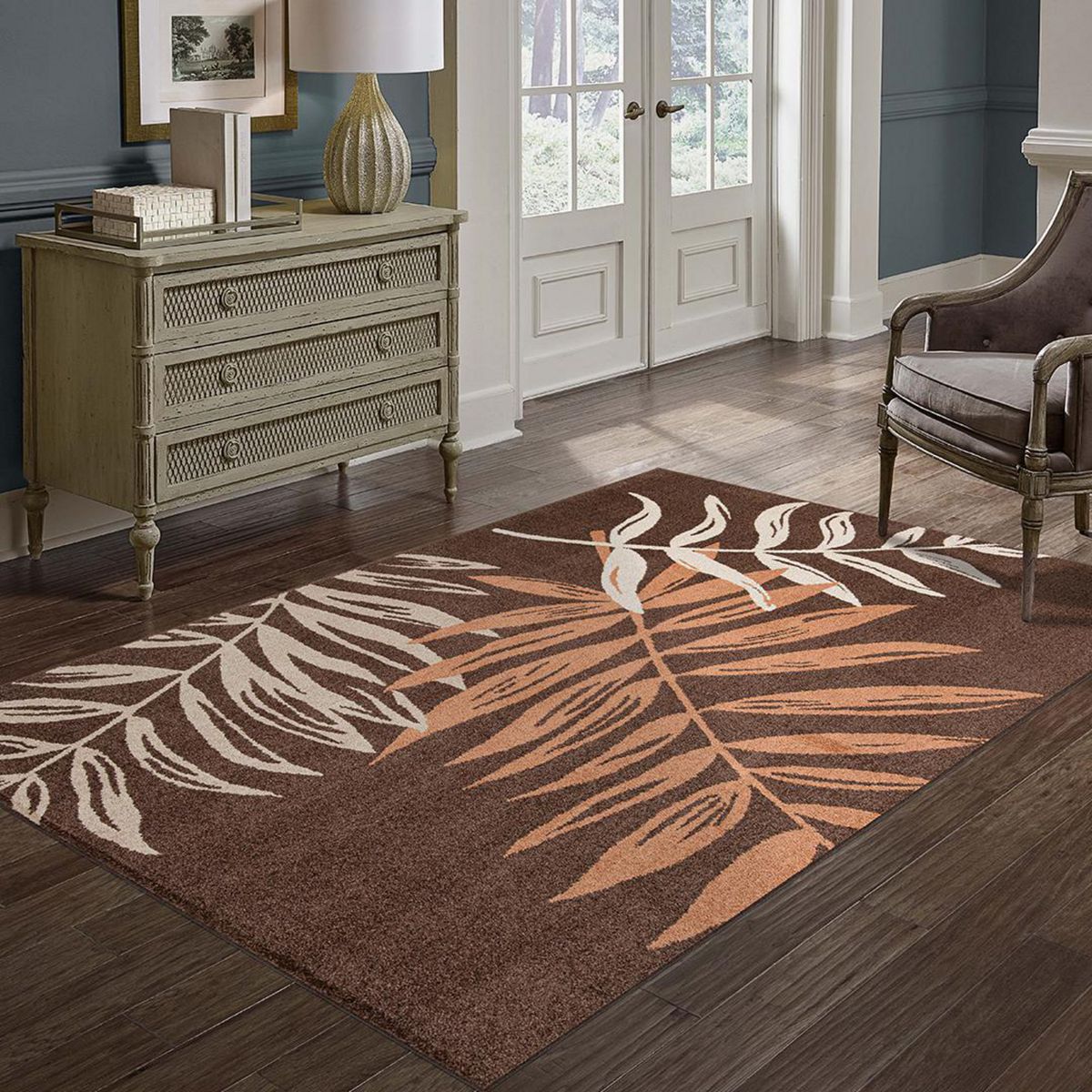 IDETEX - Alfombra Velut 160x235 cm Polipropileno Café