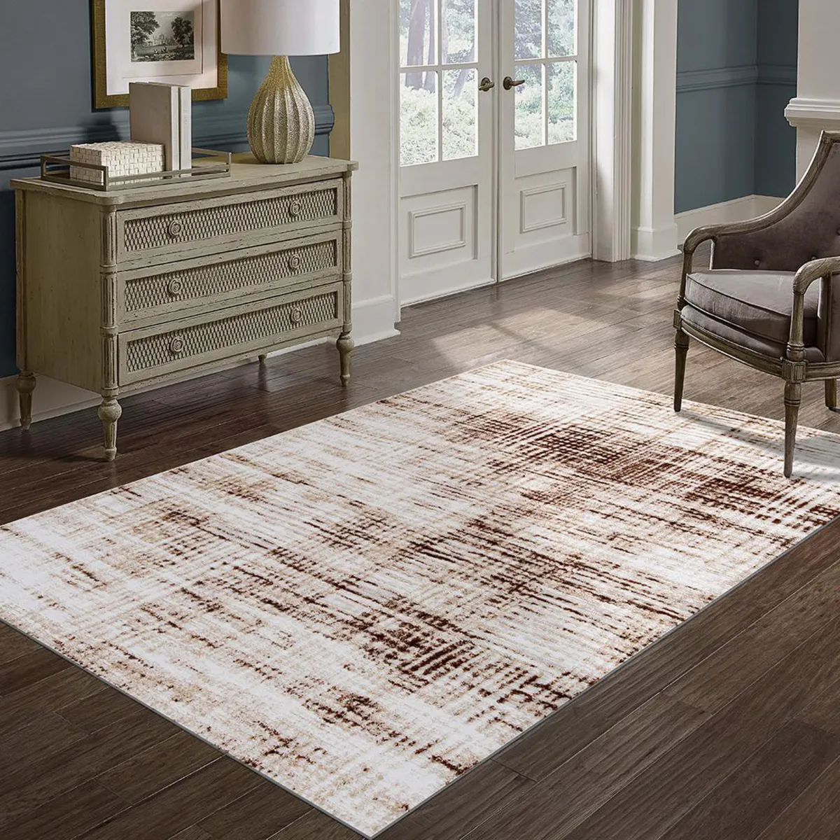 IDETEX - Alfombra Grande Wind 200x280 cm Poliéster Multicolor