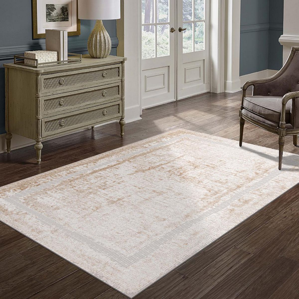 IDETEX - Alfombra Grande Wind 200x280 cm Poliéster Multicolor